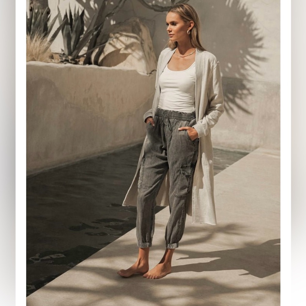 Bohme Ash Grey Loose Jogger Pant